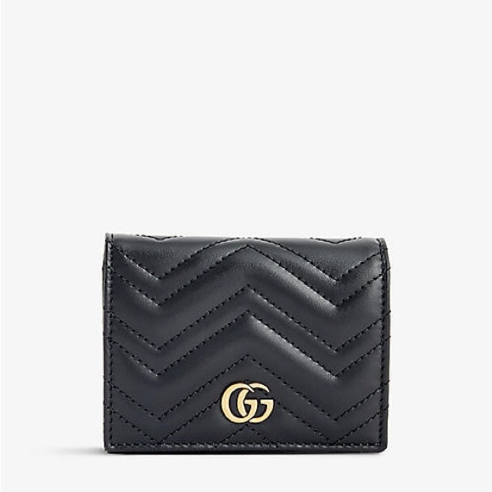 Gucci Black Marmont Wallet N234-10